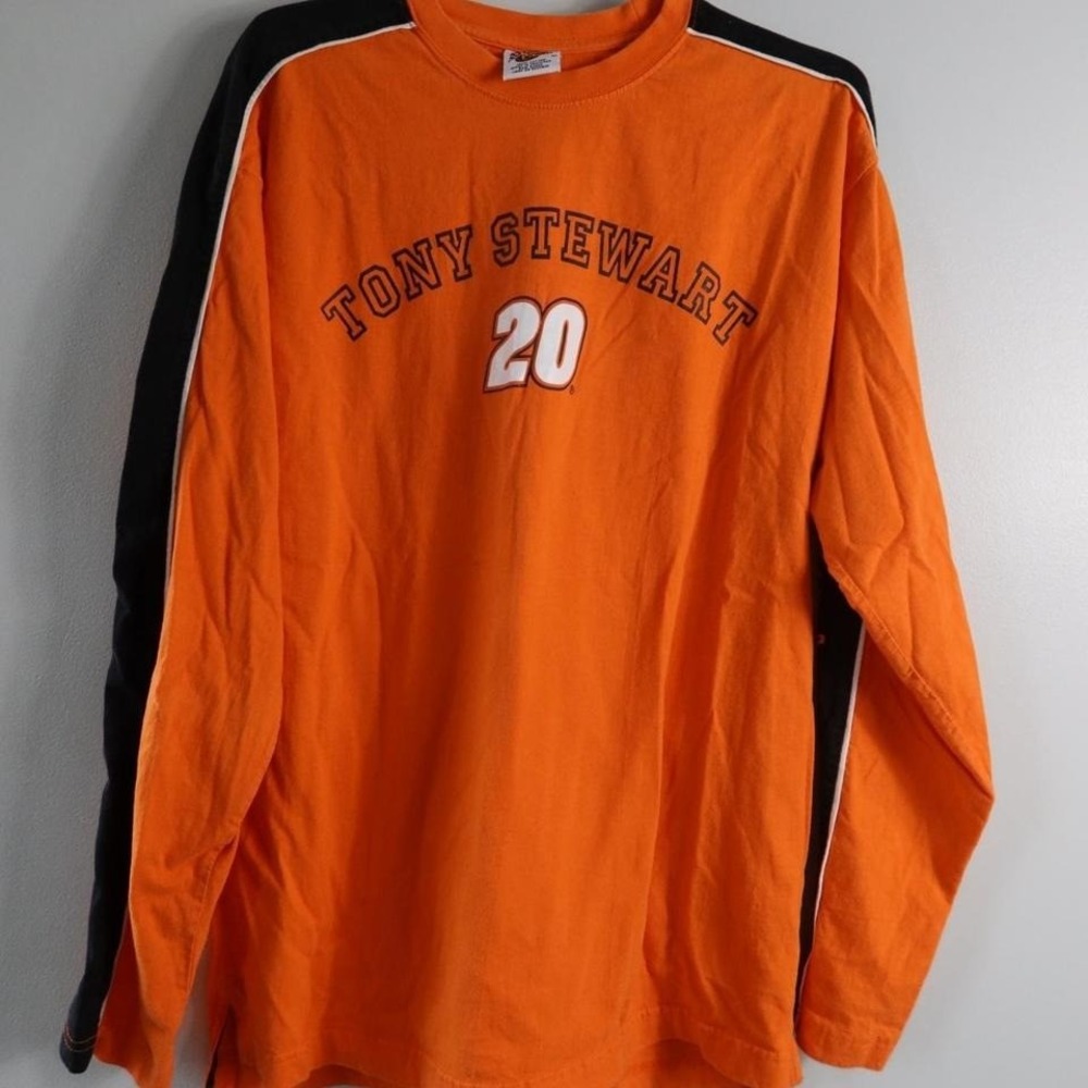 Tony Stewart #20 NASCAR Long Sleeve Home Depot Winner Circle‎ Vintage